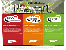 Tablet Screenshot of ckf-bielany.pl